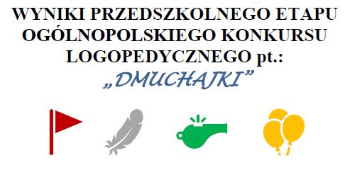 You are currently viewing „Dmuchajki” – wyniki przedszkolnego etapu konkursu logopedycznego