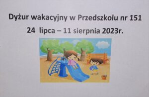Read more about the article Dyżur wakacyjny 2023